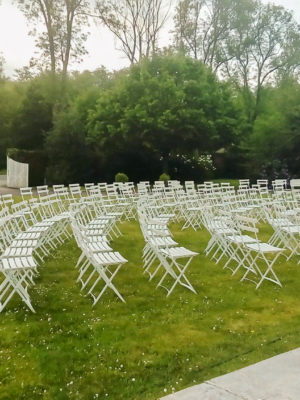 CHAISES SQUARE CEREMONIE LAIIQUE