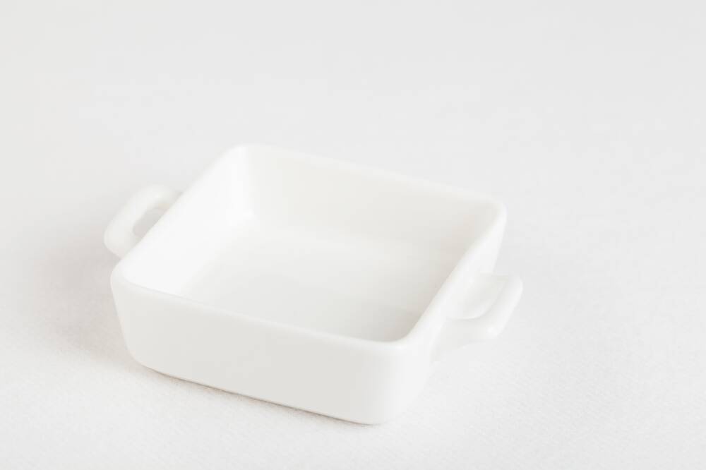 Plat porcelaine blanche