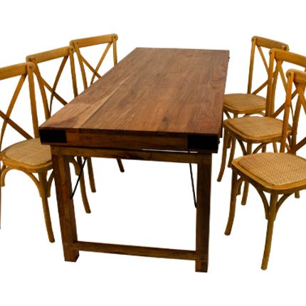 Table à manger avec 6 chaises