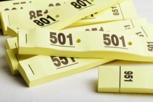 Tickets Vestiaire carnet de 50 tickets